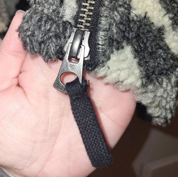 Dylan Sherpa Fleece Hoodie Camo Women's Size X Small High Pile - Picture 2 of 8